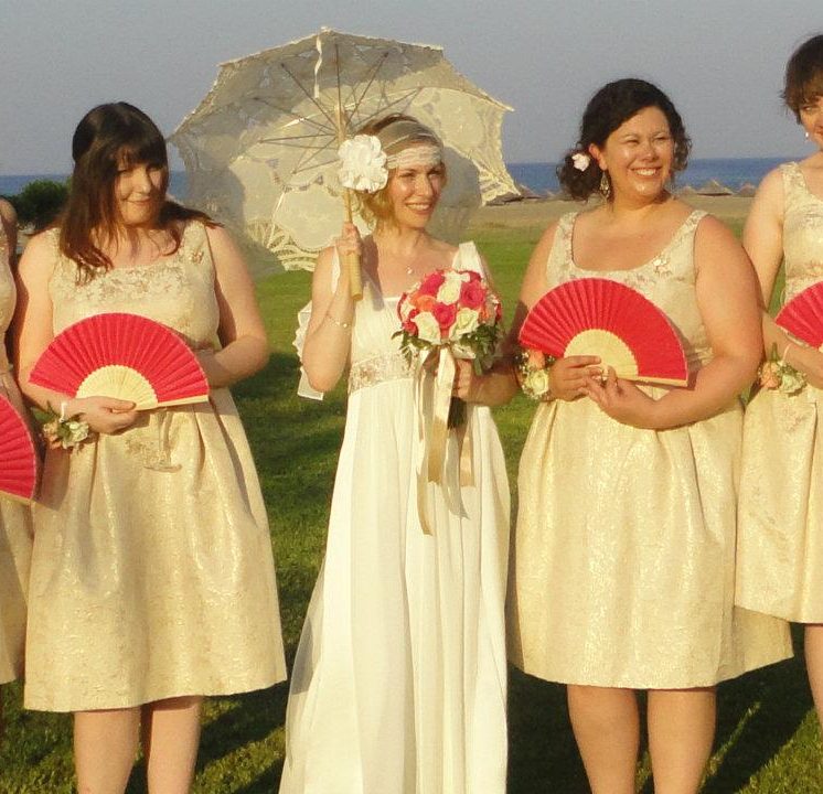 Chantelle's bridesmaids