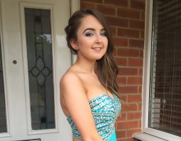 Courtnee's prom dress